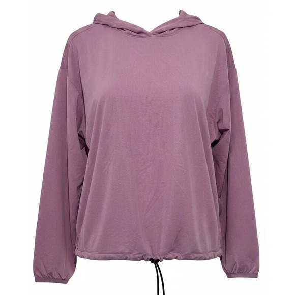 Avia Jackets & Blazers - Avia Mauve Lightweight Mesh Hooded Pullover Jacket Large